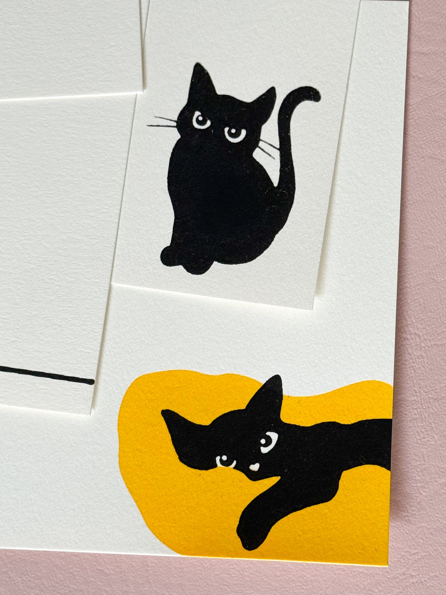 Sleepy Cat Stationery Set