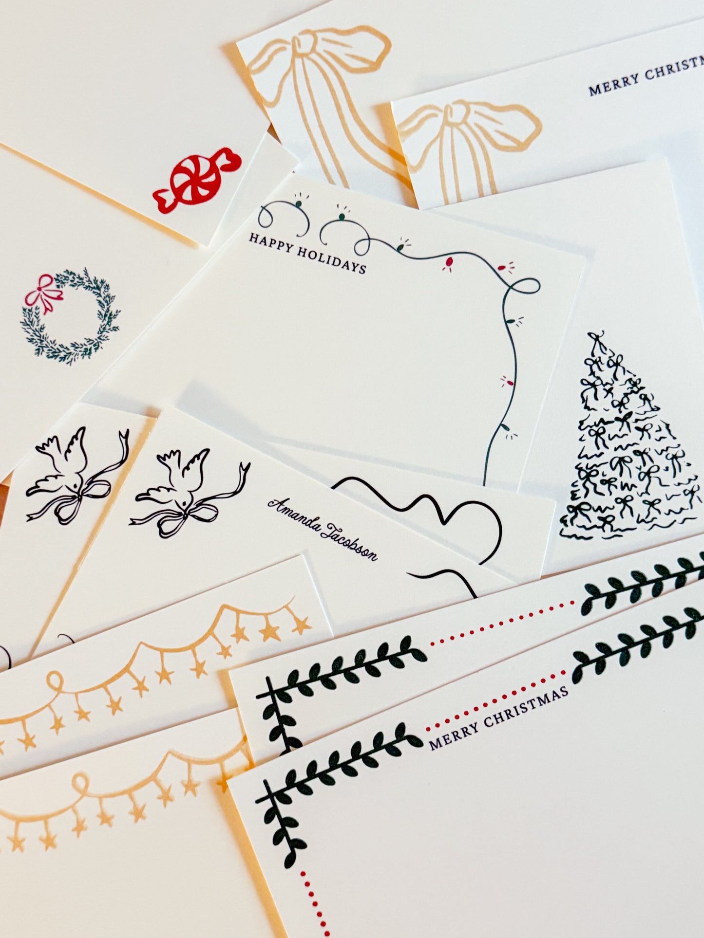 Mistletoe Stationery Set