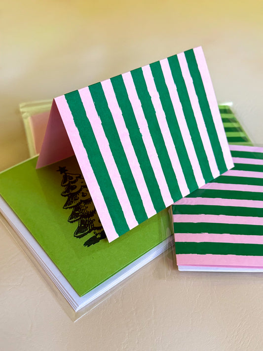 Pink Gift Wrapping Stationery Set