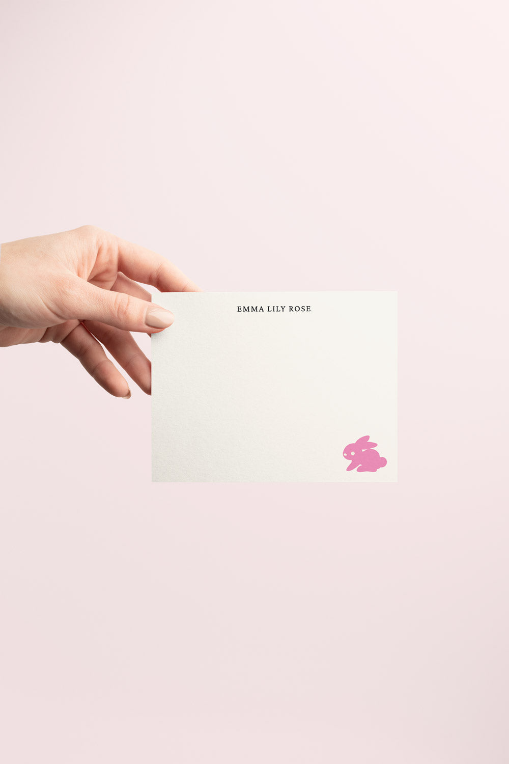 Pink Little Bunny Stationery Set