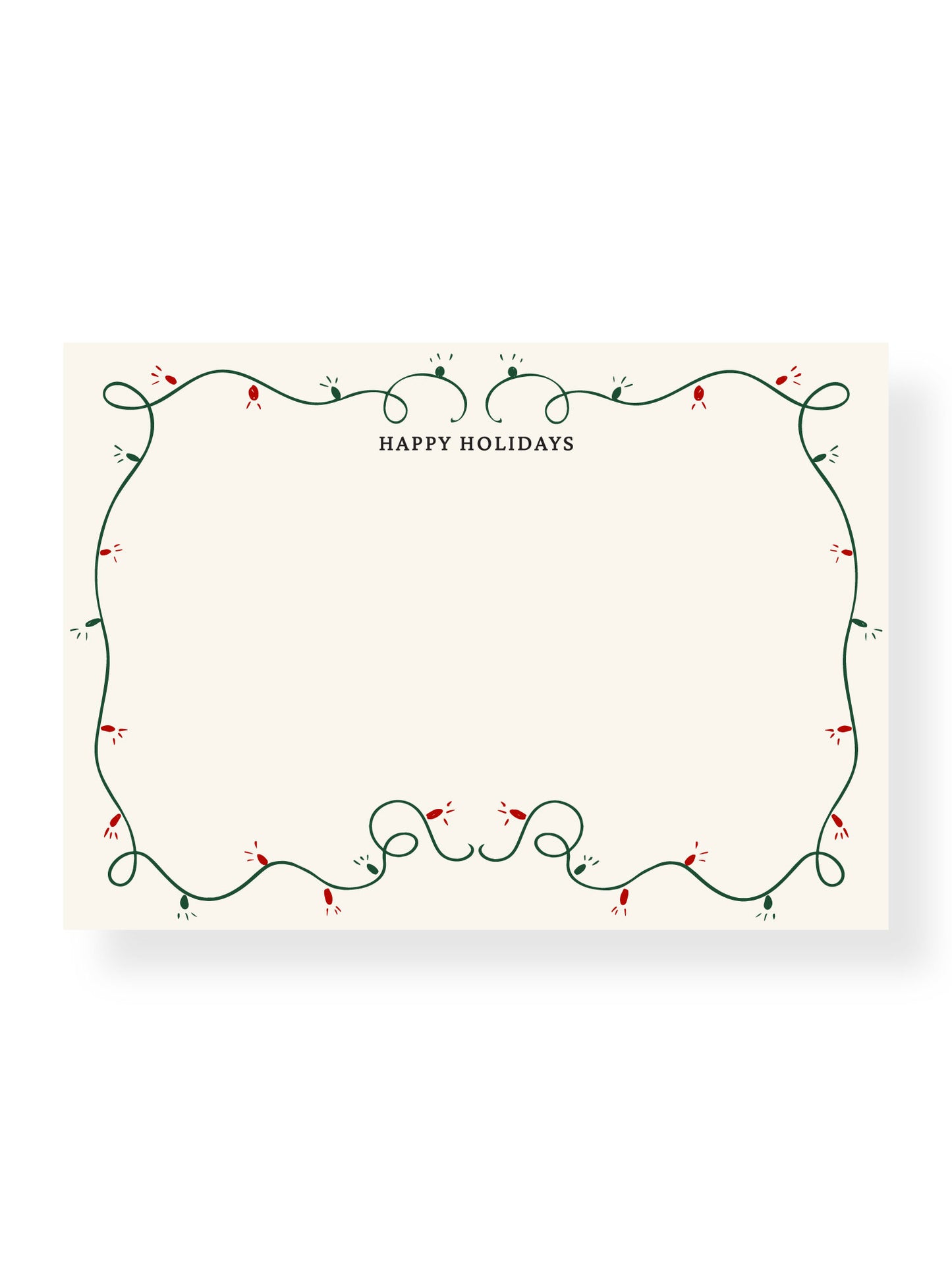 Christmas Lights Stationery Set