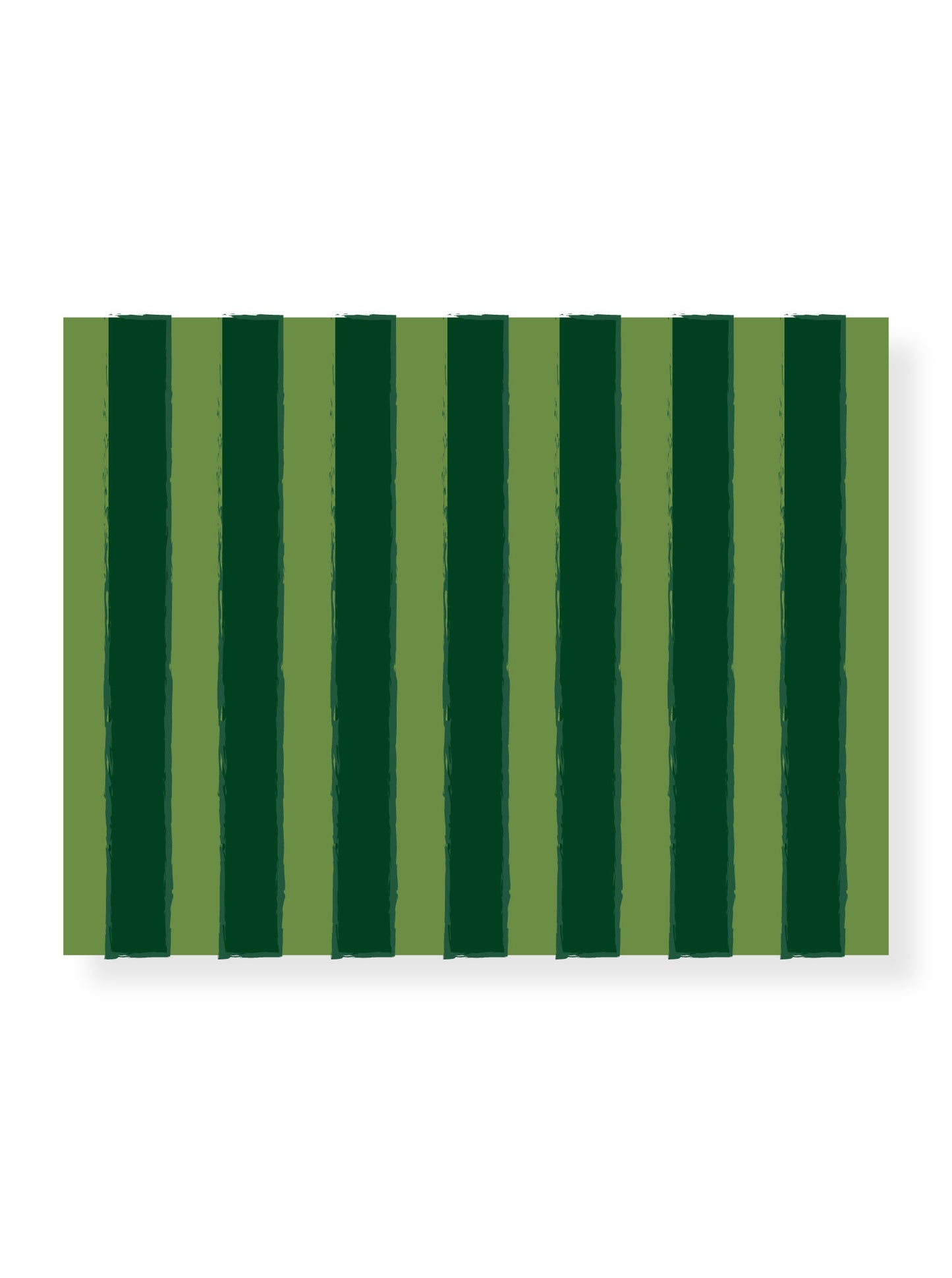 Green Gift Wrapping Stationery Set