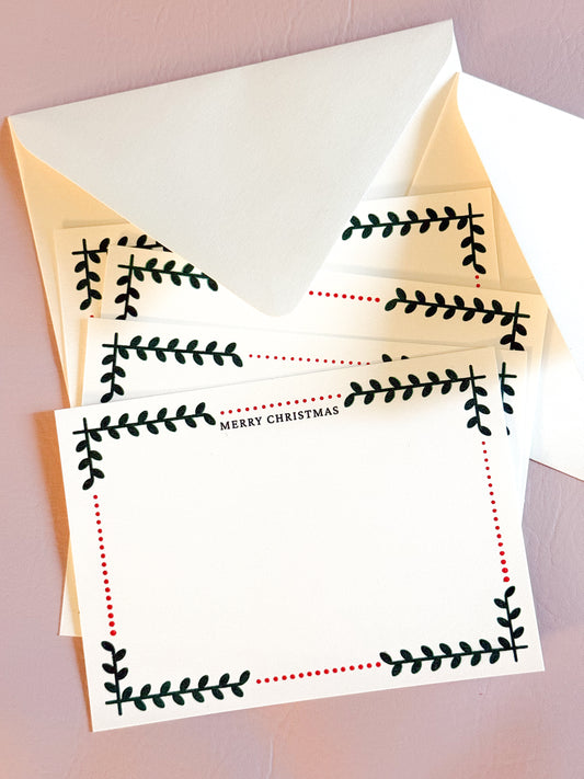 Mistletoe Stationery Set