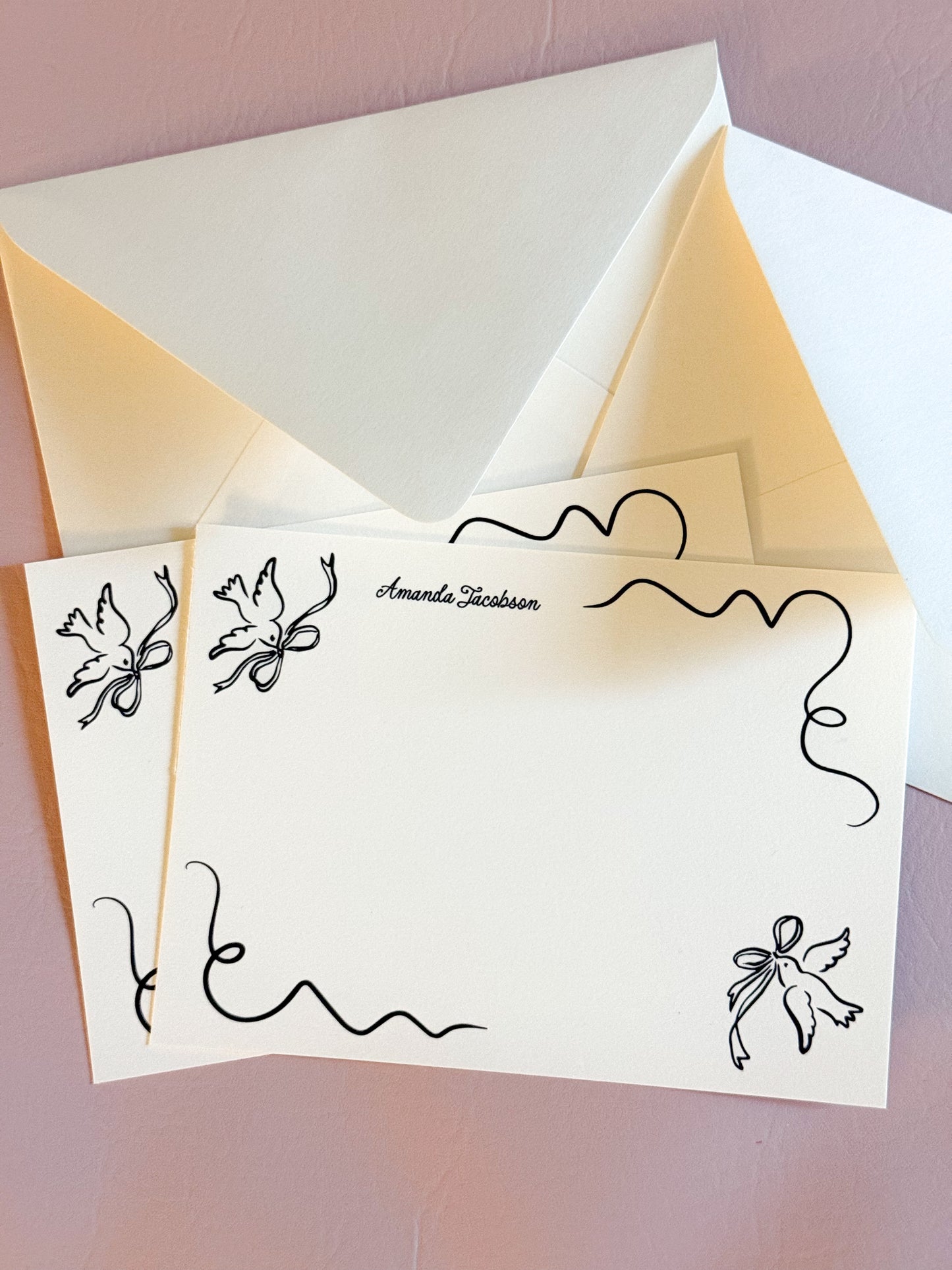 Peaceful Doves Stationery Set