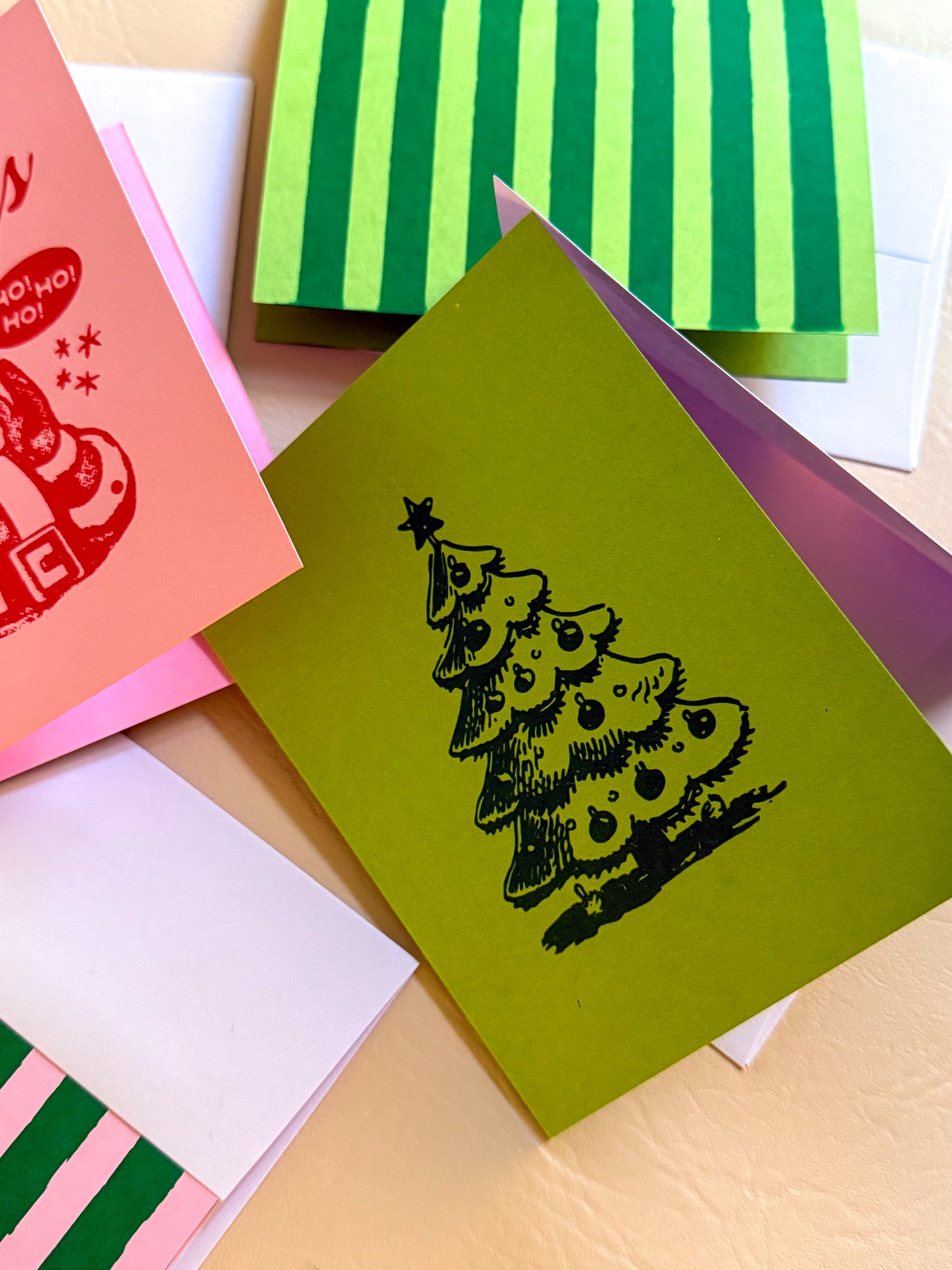 Snowy Tree Stationery Set