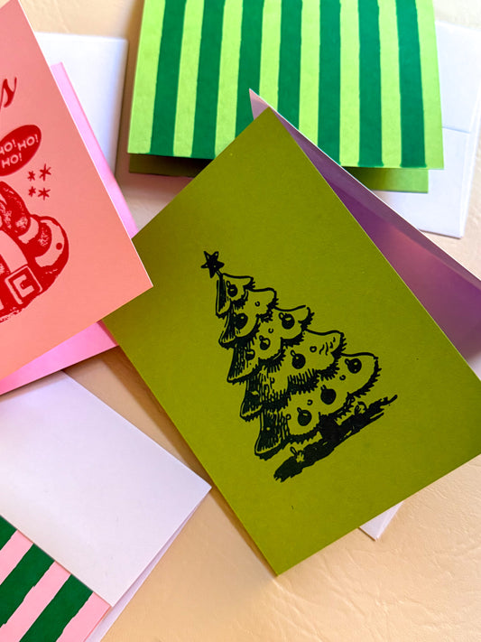 Snowy Tree Stationery Set