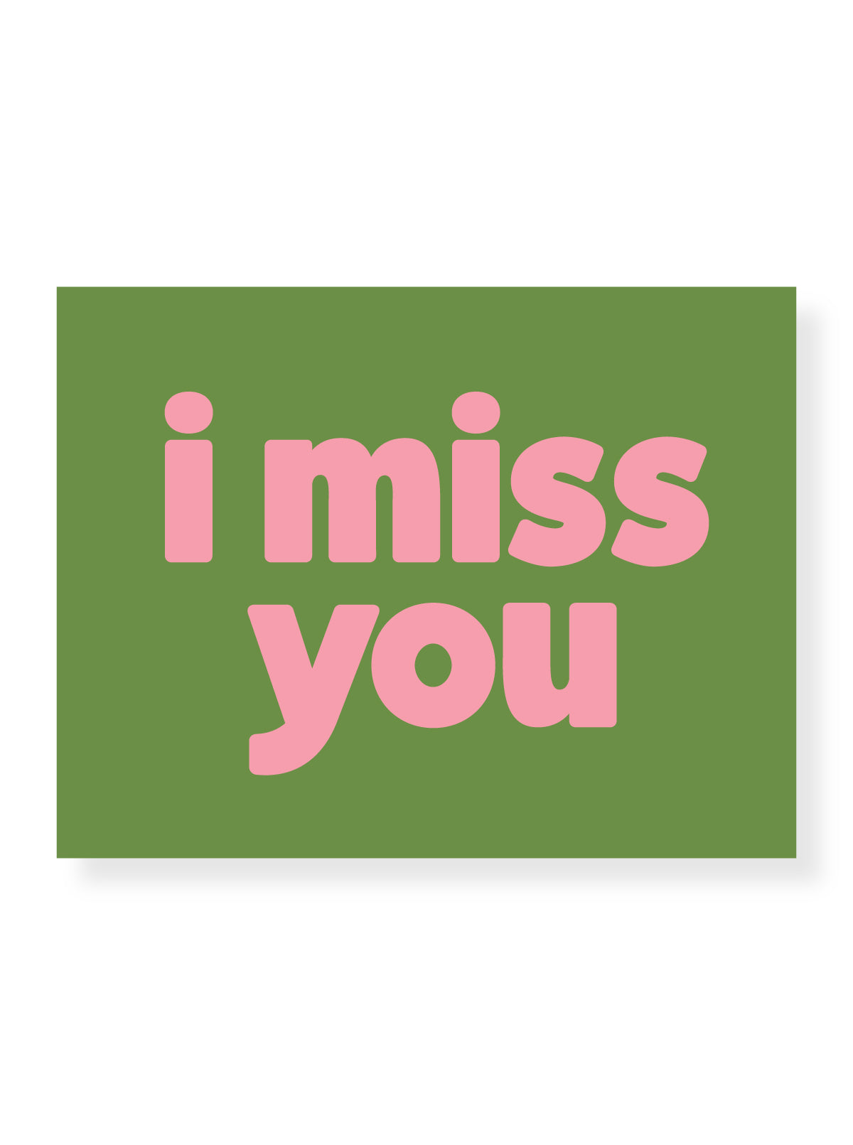 I Miss You Stationery Set