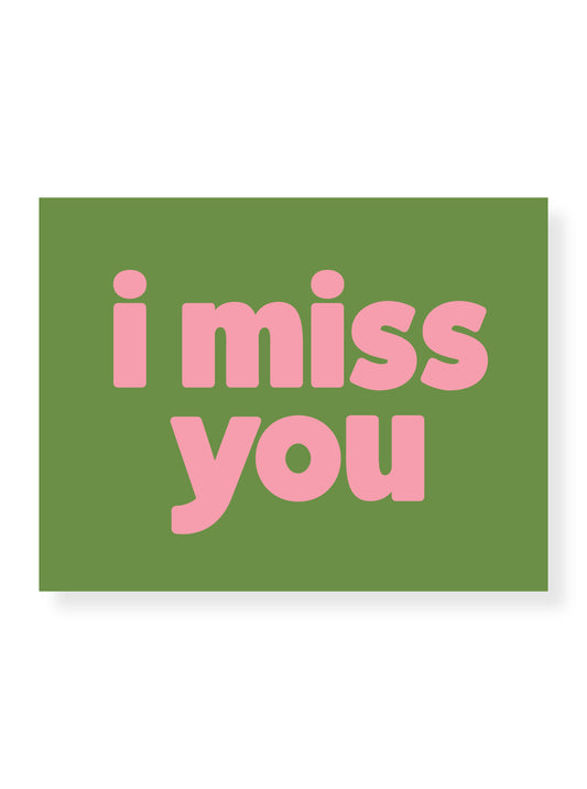 I Miss You Stationery Set